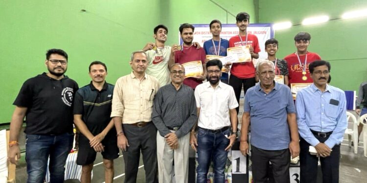 जळगाव ओपन बॅडमिंटन स्पर्धा २०२३ उत्साहात संपन्न