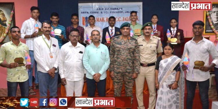 तरुणांना देशसेवेत जाण्यासाठी प्रोत्साहीत केले पाहिजे.. – कमांडिंग ऑफिसर अभिजित महाजन