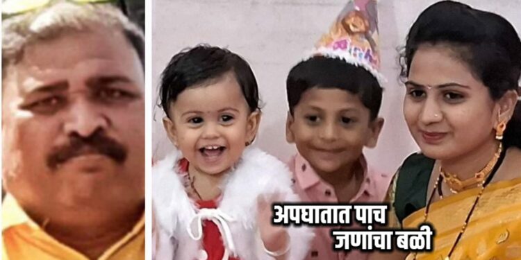 अमळनेरच्या शिक्षक कुटुंबाचा राजस्थानमध्ये अपघात; अपघातात ५ जणांचा मृत्यू