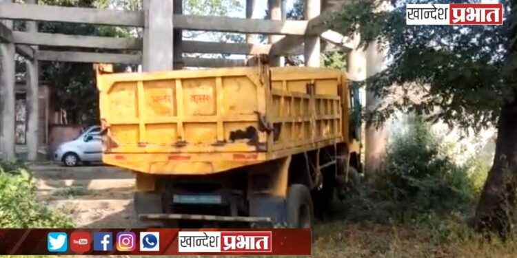 तहसील कार्यालय परिसरातून वाळूचे वाहन चोरीचा प्रयत्न