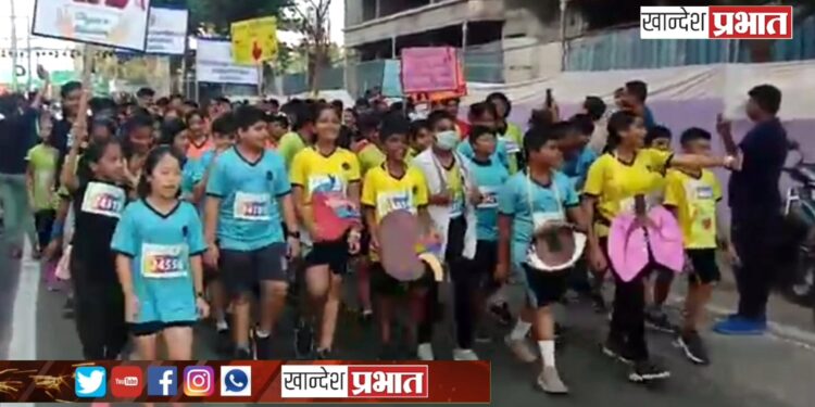 विरार येथील मॅरेथॉन स्पर्धा संपन्न ; नागरिकांचा उस्फूर्त सहभाग