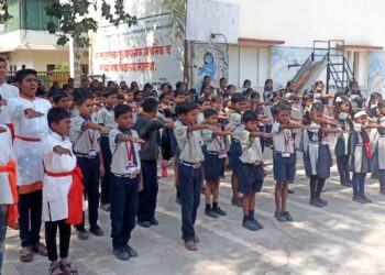 श्री संत ज्ञानेश्वर विद्यालायातर्फे कर्करोग जनजागृती