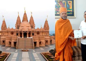 संयुक्त अरब अमिरातीमधील बीएपीएस मंदिराच्या उद्गघाटन सोहळ्याचे अशोक जैन यांना निमंत्रण