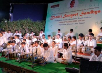 भक्ती संगीत संध्येतून भवरलाल जैन यांच्या गुणसंपदेचे प्रेरणादायी स्मरण