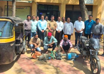 रुग्णालयातून सव्वा लाखाचे साहित्य लंपास करणारे चोरटे पोलिसांच्या ताब्यात