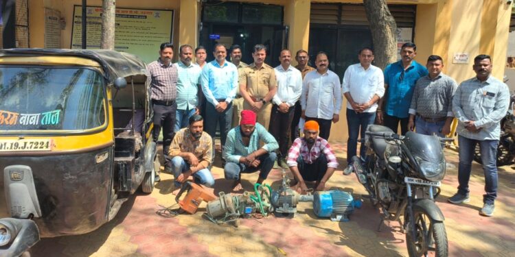 रुग्णालयातून सव्वा लाखाचे साहित्य लंपास करणारे चोरटे पोलिसांच्या ताब्यात