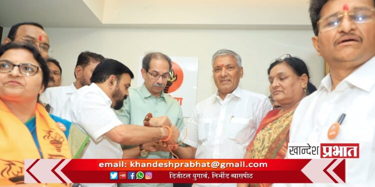 लकी टेलर आणि अस्मिता पाटील यांचा शिवसेना उद्धव ठाकरे गटात प्रवेश