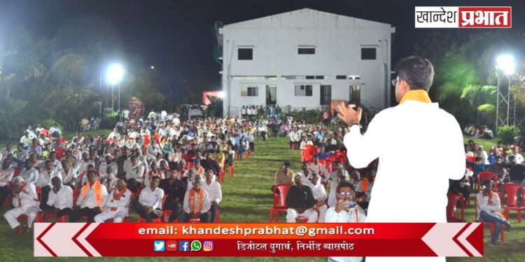 लोकशाही टिकविण्यासाठी आणि खोटारडेशाही बंद करण्यासाठी जनता सज्ज!. – करण पाटील