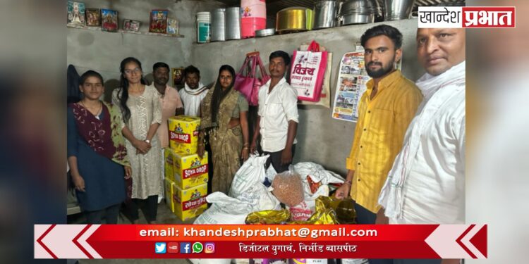 चाळीसगावच्या चव्हाण दाम्पत्याच्या दातृत्वाचे सर्वत्र कौतुक