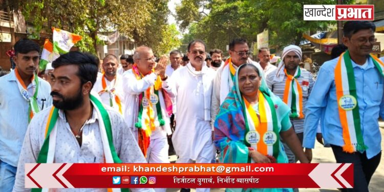 निंभोरा येथे अमृतसर एक्सप्रेसच्या पूर्ववत थांब्यासाठी प्रयत्न करणार.. – श्रीराम पाटील