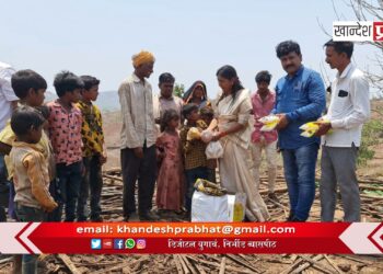 थोर पाणी पाड्यातील मृतांच्या नातेवाईकांचे डॉ. केतकी पाटील यांच्याद्वारे सांत्वन