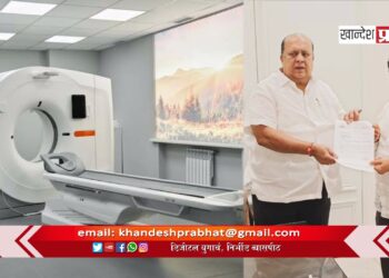 आ. सुरेश भोळे यांनी जिल्हा रुग्णालयासाठी आरोग्यमंत्र्यांकडे केली एम.आर.आय. मशीनची मागणी