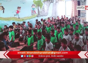 संत ज्ञानेश्वर विद्यालयात योग दिवस साजरा