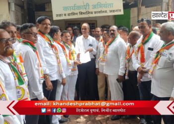 जळगाव ग्रामीणच्या शेतकऱ्यांचा महावितरण विरोधात एल्गार