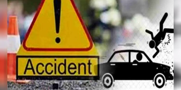रामदास कॉलनीत कार व दुचाकीच्या अपघातात प्रौढाचा मृत्यू