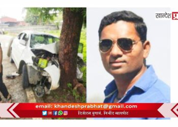 शिरसोली रस्त्यावर कार अपघातात एक तरुण जागीच ठार ; तर तीन जखमी