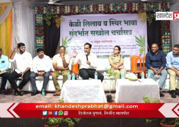 केळी उत्पादक शेतकऱ्यांनी अधिकृत परवानाधारक व्यापाऱ्यांसोबत व्यवहार करावे.. – जिल्हाधिकारी आयुष प्रसाद