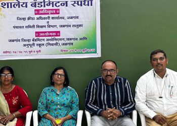 बॅडमिंटन तालुका आंतरशालेय स्पर्धेत अनुभूती निवासी स्कूलचे यश