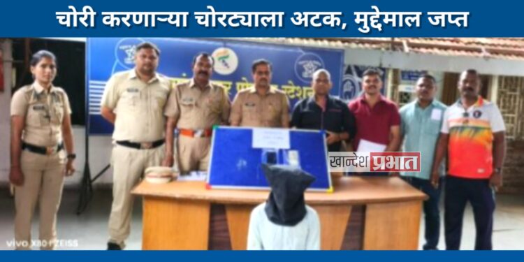 गिरणीत चोरी करणाऱ्या चोरट्याला अटक, मुद्देमाल जप्त