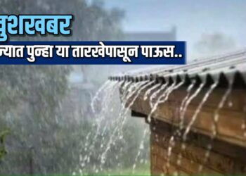 खुशखबर : राज्यात पुन्हा या तारखेपासून पाऊस
