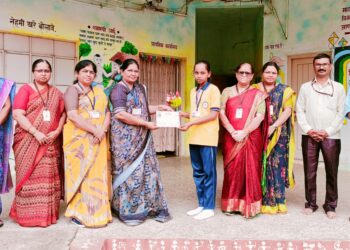 चित्रकला स्पर्धेत मानव सेवा प्राथमिक शाळेचे यश