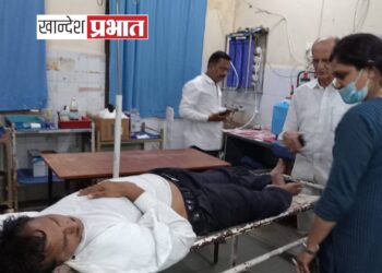 सुनसगाव येथे डंपरची ओमनीला धडक ; ५ जण जखमी