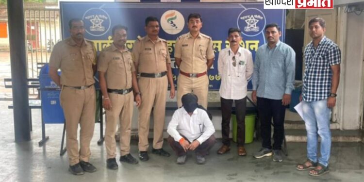 जिल्ह्यातून हद्दपार झालेल्या आरोपीला अटक