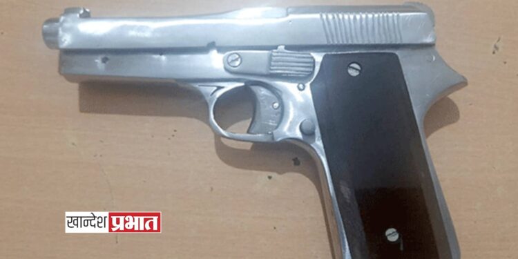 एरंडोल येथे गावठी पिस्तूल बाळगून दहशत माजविणारा जेरबंद