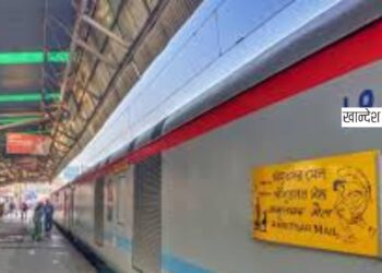 आग लागल्याची अफवा पसरल्याने प्रवाशांनी मारल्या उड्या ; २० जण जखमी