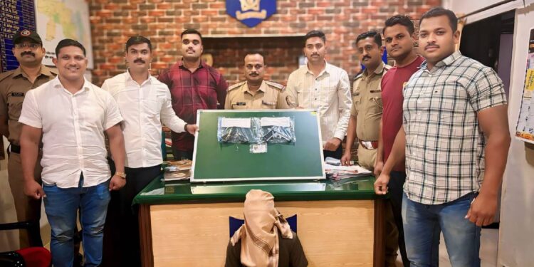 गावठी पिस्तूल विक्रीसाठी आणणाऱ्या एकाला अटक