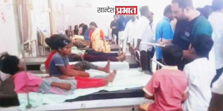 बिस्कीटांमधून सव्वाशे विद्यार्थ्यांना विषबाधा