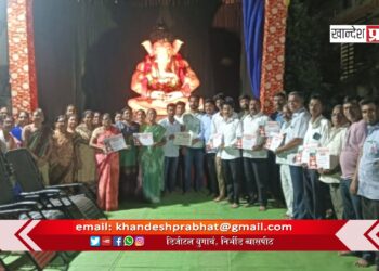 श्री समर्थ गणेश मित्र मंडाळातर्फे रक्तदान शिबिर