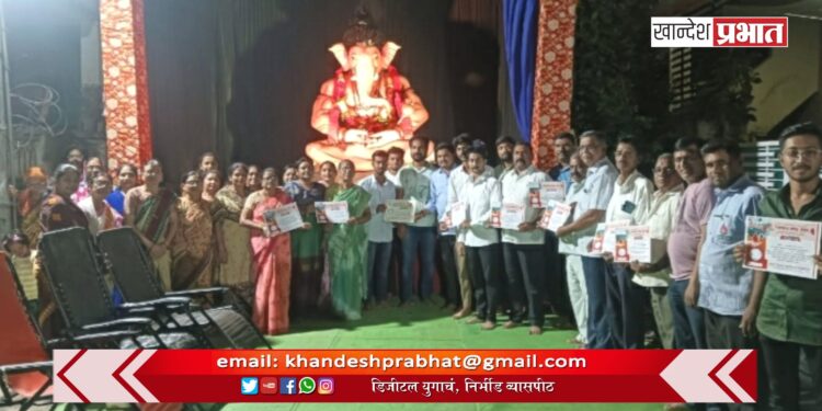 श्री समर्थ गणेश मित्र मंडाळातर्फे रक्तदान शिबिर