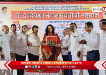 डॉ. इंद्रदेवेश्र्वरानंद सरस्वती महाराज यांना डॉक्टर ऑफ फिलॉसॉफी पदवी