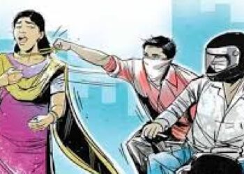 महिलेची सोनसाखळी धूमस्टाईलने लांबविली