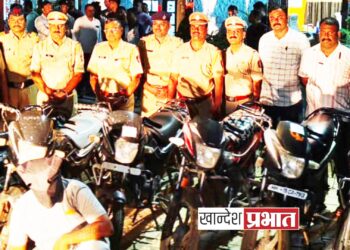अट्टल चोरट्याला अटक ; १९ दुचाकी आणि नॅनो जप्त