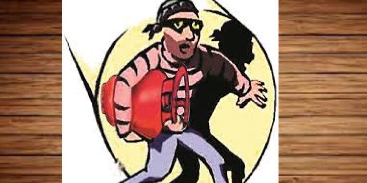 जळगावात बंद घरातून गॅस सिलेंडर लांबवीले