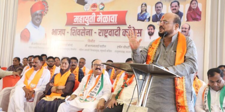 प्रत्येक महायुतीचा कार्यकर्ता हा गुलाबराव पाटील समजून काम करा !.. – गुलाबराव पाटील