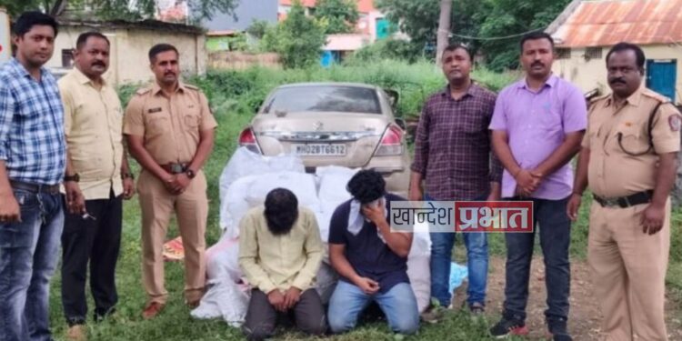 वाहनातून गुटखा व तंबाखूची वाहतूक ; मुद्देमालासह दोघांना अटक
