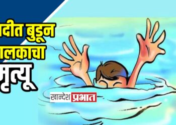 नदीत पडल्याने ७ वर्षीय बालकाचा दुर्दैवी मृत्यू