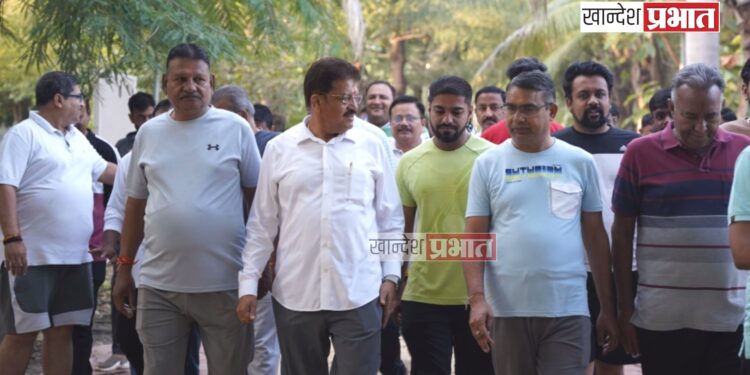 महायुतीचे उमेदवार आ. राजूमामा भोळे यांच्या गाठीभेटी सुरु