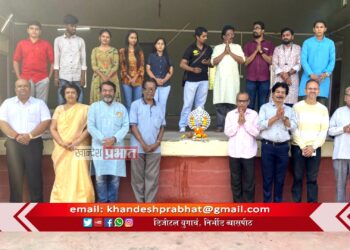 जळगावकर रंगकर्मींतर्फे जागतिक मराठी रंगभूमी दिवस उत्साहात साजरा