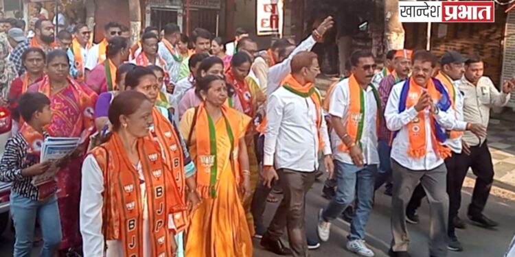 “कहो दिल से, राजूमामा फिर से” घोषणांनी शिवकॉलनी परिसर दणाणला