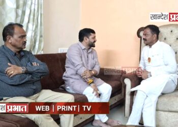 भाजपा निरीक्षकांची आ. किशोर पाटील यांच्या सोबत भेट ; प्रचाराची रणनीती ठरली