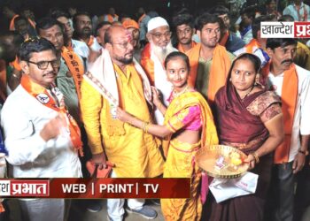 ग्रामस्थांच्या व लाडक्या बहिणीच्या प्रेमाने भारावलो.. – गुलाबराव पाटील