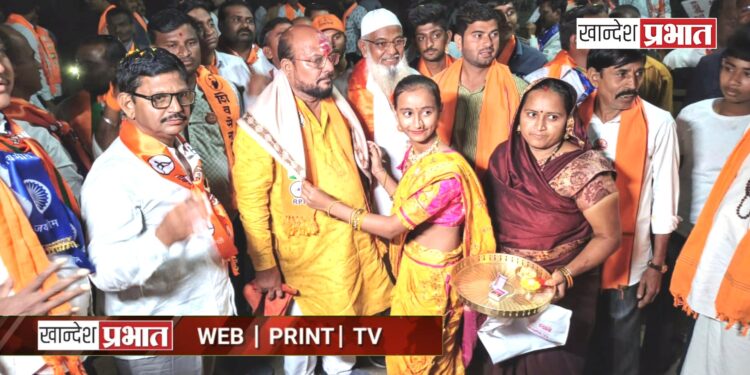 ग्रामस्थांच्या व लाडक्या बहिणीच्या प्रेमाने भारावलो.. – गुलाबराव पाटील