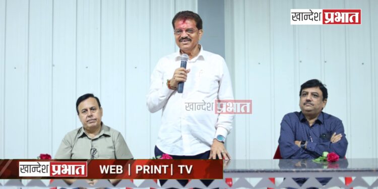 लघुउद्योग भारतीच्या बैठकीत आ. राजूमामा भोळे यांना पाठिंबा