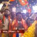 आ. राजूमामांना चक्क जेसीबीने घातला पुष्पहार अन् केली पुष्पवृष्टी..!