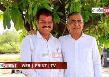 आमदार राजूमामा भोळे यांनी घेतली उद्योजक अशोक जैन यांची भेट