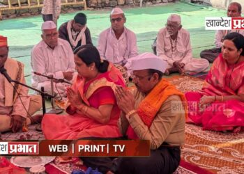 मेहरूण गावात ज्ञानेश्वरी पारायण सोहळा